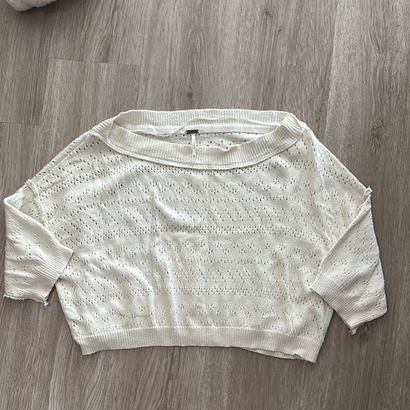 Free People Sweaters - Free people White Women's Sweatshirt
